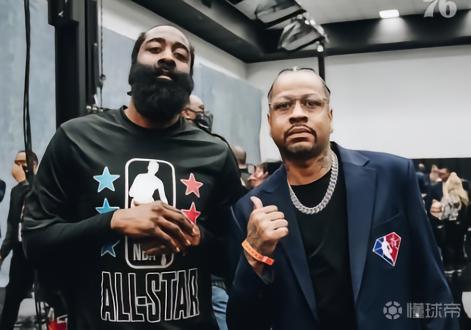 哈登致意艾弗森:我现在所经历的一切,正是当年你走过的路